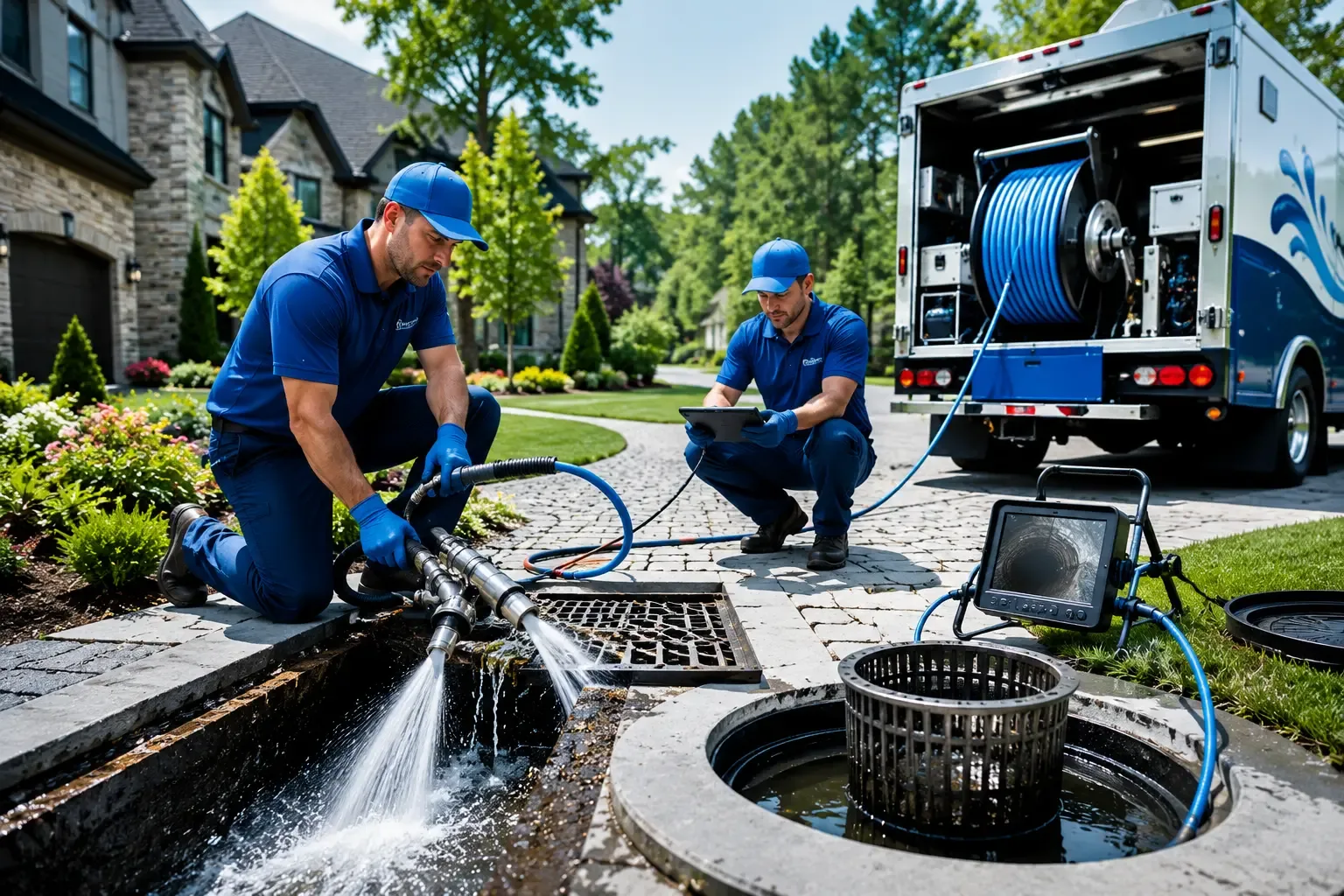 Local outdoor drain cleaning professionals in Strasburg, PA